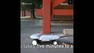 Inflatable Scooter|Fits in Your Backpack|#shorts