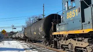 CSAO WPCA-11 NB Thorofare, NJ with NS 3044 leading (1/20/26)