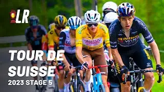 High Altitude GC Chaos | Tour de Suisse 2023 Stage 5 | Lanterne Rouge Cycling Podcast