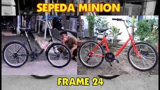 Dua Sepeda Minion Frame 24 Pakai Ban MTB