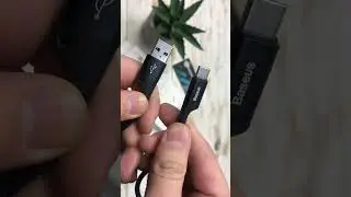 USB кабель Baseus Fish eye Spring Type-C 3A 1m