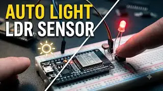 4 • ESP32 Automatic Light Control using LDR Sensor | Interfacing & Code | M & IoT Lab PICT