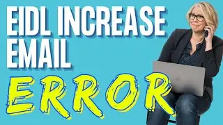 SBA Email Not Working for EIDL Increase