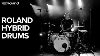 Roland Hybrid Drums: Layer Samples With Your Acoustic Drums With Michael Schack