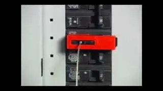 EZ Panel LocTM   Clamp on Breaker Lockout