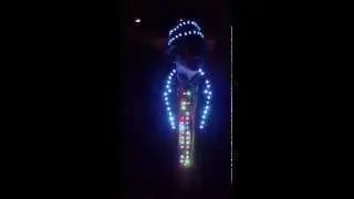 LED Outfit Mega 2560 MAX7219 Hat Jacket Tie LEDs