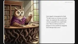 🦁📚 A Library Card for Little Lion 🌟