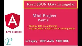 Read json data in angular Part 2