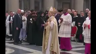 LIVE Pope Leo IV | Celebration of Second Vespers | january 2026