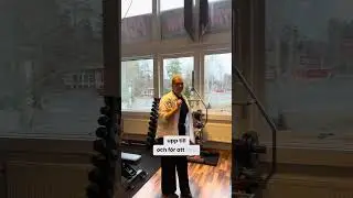 Cassandra visar runt i gymmet🔥