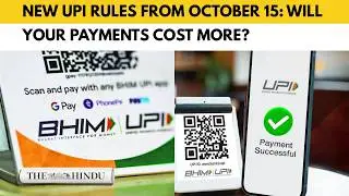 UPI MDR charges from October 15: Who will pay on transactions above ₹2,000?
