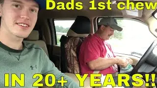 Мой отец жуёт впервые за 20 лет.