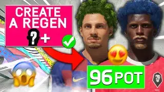 CREATING MY OWN CUSTOM REGENS IN FIFA 20 CAREER MODE and it was INSANE!!