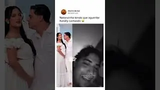 Natanzinho Lima tendo que aguentar a esposa cantar 😅