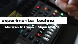 [ techno | Elektron Digitone + Moog DFAM ] tony mendoza - loft