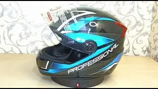 Studds Professional D2 N1 Black Full Face Helmet