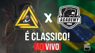 🇧🇷🔴 FURIA Academy X Young GODS | AO VIVO | CL&Aacute;SSICO ACADEMY CS GO