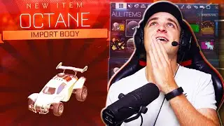 My FINAL Very Rare Drop Trade Up Video in Rocket League... [WITH THE LUCKY GOLD CONTROLLER]