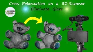 Testing the ability to utilize cross polarization on the CR-Scan Ferret 3D Scanner.