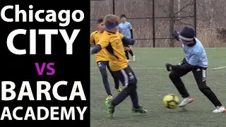 Youth Soccer Game Highlights: Chicago City U12/U13 vs Barcelona U13 [2022]