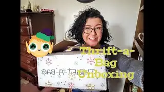 Thrift -a-Bag Subscription Box Unboxing + Coupon | November 2018