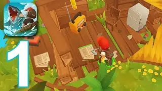 Epic Raft: Fighting Zombie Shark Survival - Gameplay Walkthrough part 1 - Tutorial (Android)