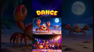 🐟🦀💃🕺 DANCE 🕺💃🦈🐳 #shortvideo #cartoon #music