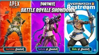 🔴Watch How Bad Am| Playing With Subs!!| Overwatch/ Apex Legends/ Fortnite | Come Say Wadd Up!!