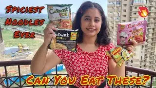 Eating The Spiciest Noodles | Trying Nepali Noodles In India | Current Noodles