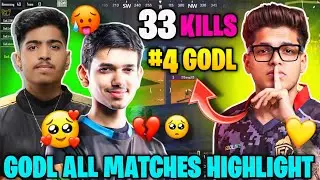 JONATHAN 👑 VS TX NINJAJOD ⚡ GODL 33 FINISHES 💛 GODL ALL MATCHES HIGHLIGHT✅ | GODL