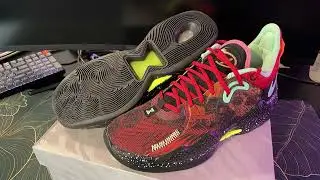 PG 5 Black/University Red/Yellow Strike/Green Glow Unboxing