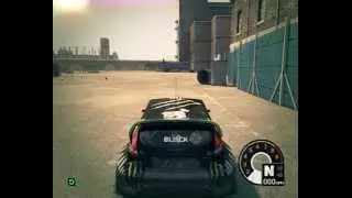 Dirt 3 - Gymkhana Box spin and excavator