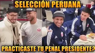 ZEIN se REUNE con sus JUGADORES de PERU en ITALIA
