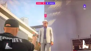 HITMANIST vs B1RIDDLER (Part.1)【HITMAN 2 - Ghost Mode】
