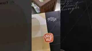 #shorts- chocolate lava cake from cake hut, Kochi// lava out parcel chocolate lava cake when ordered