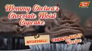Mommy Chelsea's Chocolate Moist Cupcake Choco Sulit Recipe | With Tips and Costing