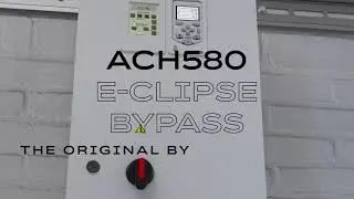 ABB ACH580 Vertical Drive with E-Clipse Bypass | Slim Design, Uninterrupted HVAC Performance