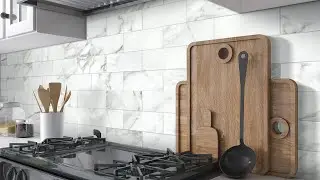 3x6'' Subway Peel and Stick Backsplash Tile
