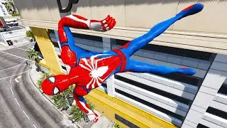 GTA 5 Epic Ragdolls/Spiderman Compilation With GTA Progressive (GTA 5, Euphoria Physics) #20