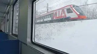 Останкино - Петровско-разумовская на эт2м 095