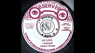 DENNIS BROWN - So Long [1976]