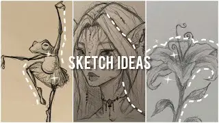 SKETCH IDEAS🌷(pt.7)/ Must watch💯/ Best in youtube/Artistic canvas 2.0