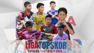 BIDA TARUNA U-16 3 - 1 KEMUNING LION U-16 || EXTENDED HIGHLIGHTS | LIGA TOPSKOR ZONA BATAM 2026