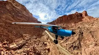 Happy Canyon to Hidden Splendor via Dirty Devil in my Bearhawk