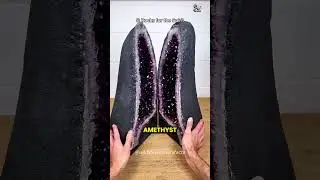 How Amethyst Geodes Form #amethystgeode #shorts
