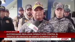 Policía y DNCD incautan drogas y artículos robados en operativos en Los Alcarrizos