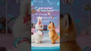 How Sweet &ndash; K-Pop Fantasy Pets Dancing! (NewJeans AI Short)#HowSweet #NewJeans #Kpop #KpopDance