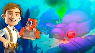 HQ 21 vs the Scorched Mega Crab in Boom Beach!