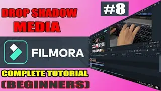 Drop shadow media in filmora tutorial|filmora tutoria
