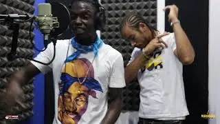 Lyrical Artists QBE and Kryptic with a Fire Freestyle! | Dancehall Freestyle | Reggae Selecta UK